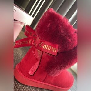 Brand New juicy couture red boots